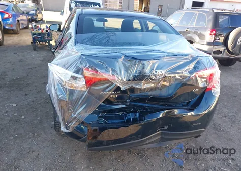 2017 Toyota Corolla Le z USA, uszkodzony, nr VIN 2T1BURHE1HC932291